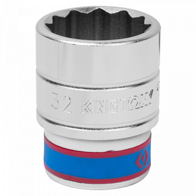 ГОЛОВКА ТОРЦЕВАЯ СТАНДАРТНАЯ ДВЕНАДЦАТИГРАННАЯ 3/4", 32 ММ KING TONY 633032M