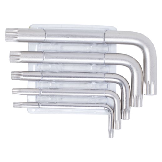 Набор Г-образных Spline, M5-M12, короткие, 5 предметов KING TONY 20505PR01