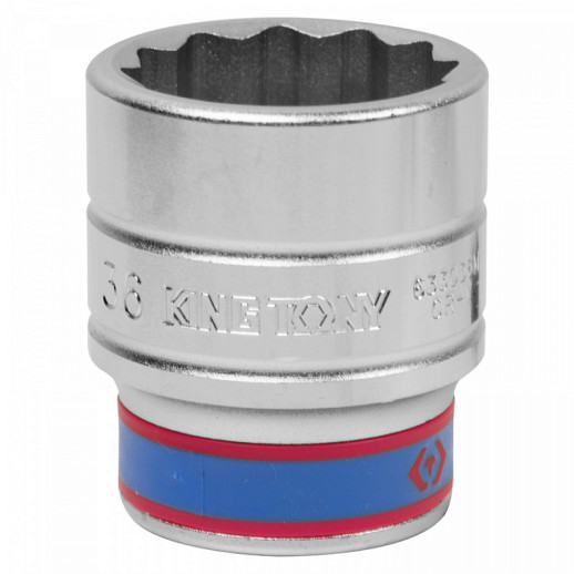 ГОЛОВКА ТОРЦЕВАЯ СТАНДАРТНАЯ ДВЕНАДЦАТИГРАННАЯ 3/4", 36 ММ KING TONY 633036M