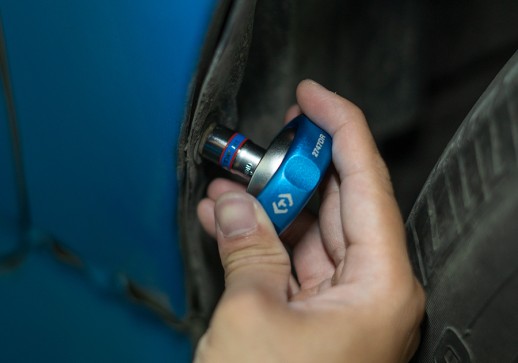 Трещотка компактная 1/4", 72 зубца, дисковый механизм KING TONY 2747DR