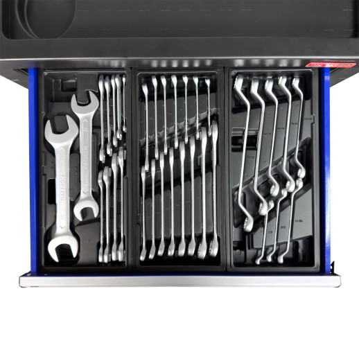 Тележка инструментальная 7 ящиков с 12 ложементами WP285002A WORKPRO