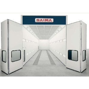 Покрасочная камера 15,6 х 5 х 5 м., 70 000 м3/ч Saima (Италия) арт. Grand Size