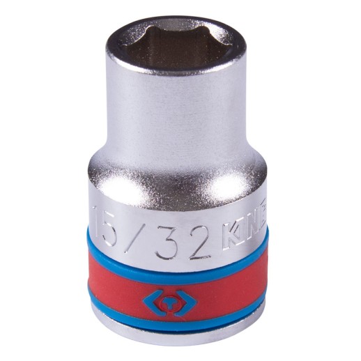 Головка торцевая стандартная шестигранная 1/2", 15/32", дюймовая KING TONY 433515S