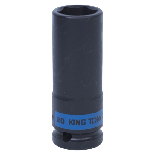 Головка торцевая ударная глубокая шестигранная 1/2", 20 мм KING TONY 443520M