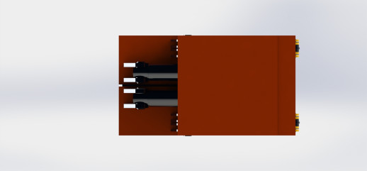 Ножничный подъемник ППП40 для подъёма экскаваторов, 40т.