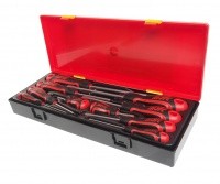 НАБОР ОТВЕРТОК УСИЛЕННЫХ 10 ПРЕДМЕТОВ В КЕЙСЕ JTC JTC-K7102