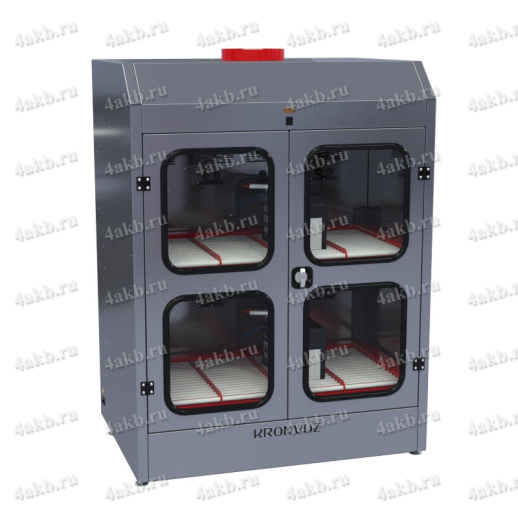 Двухъярусный шкаф для заряда акб без зарядного устройства серии Светоч-02