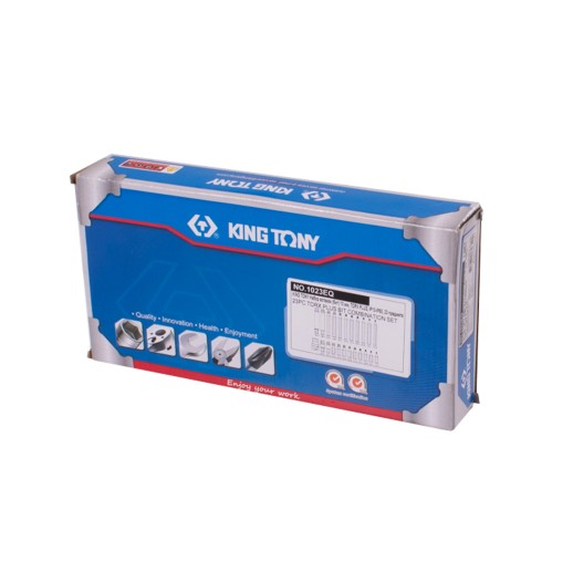 Набор вставок (бит) 10 мм, Torx plus, IP10-IP60, 23 предмета KING TONY 1023EQ