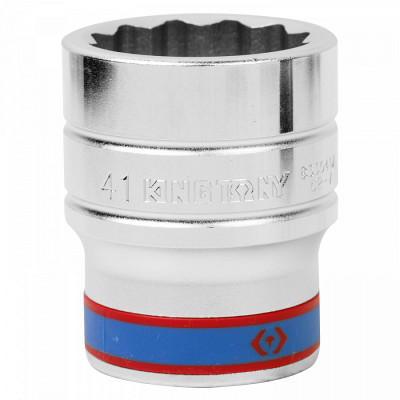 ГОЛОВКА ТОРЦЕВАЯ СТАНДАРТНАЯ ДВЕНАДЦАТИГРАННАЯ 1", 41 ММ KING TONY 833041M
