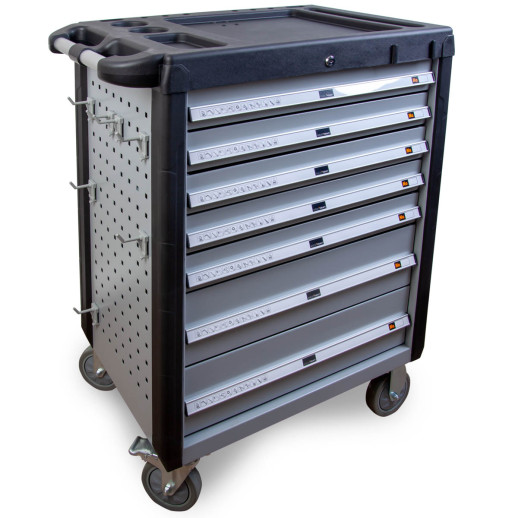 Тележка инструментальная 7 ящиков WDK-707