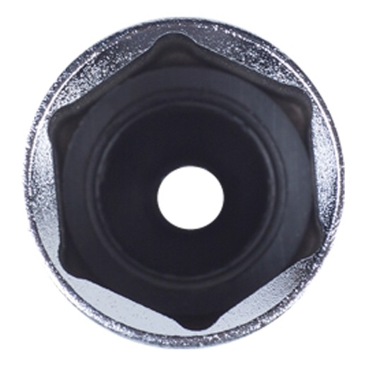 Головка свечная шестигранная 3/8", 16 мм, L = 70 мм, резиновый фиксатор KING TONY 363516