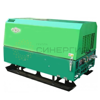 Передвижной компрессор Atmos PDP 65 10 на салазках