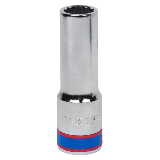 Головка торцевая глубокая двенадцатигранная 1/2";, 14 мм KING TONY 423014M