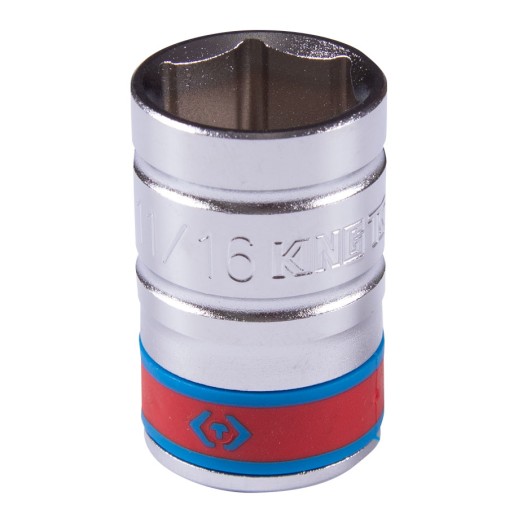 Головка торцевая стандартная шестигранная 1/2", 11/16", дюймовая KING TONY 433522S