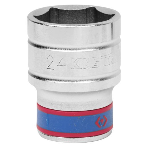 Головка торцевая стандартная шестигранная 1/2", 24 мм KING TONY 433524M