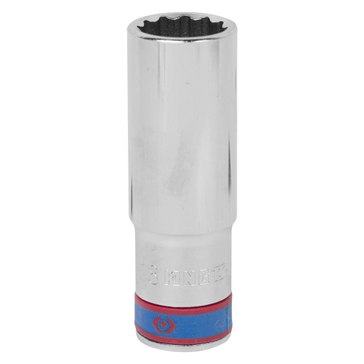 Головка торцевая глубокая двенадцатигранная 1/2";, 17 мм KING TONY 423017M