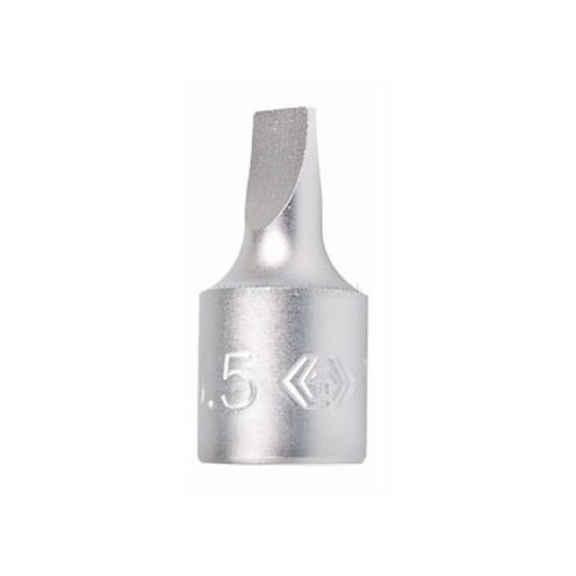 Насадка (бита) торцевая 1/4", Slotted, 3,5х0,6 мм, L = 25 мм KING TONY 201235X