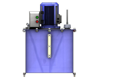 Электрогидравлическая станция, 700 бар. НГЭ700.50.3/10