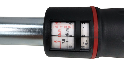 Ключ динамометрический со шкалой в окошке 0-60Nm 3/8 TA-B3060-38