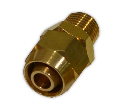 RP208356 Фитинг для шланга 8х12 мм с внешеней резьбой 1/4" (10 шт.)