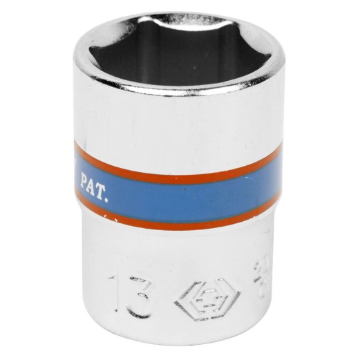 Головка торцевая стандартная шестигранная 1/4", 13 мм KING TONY 233513M