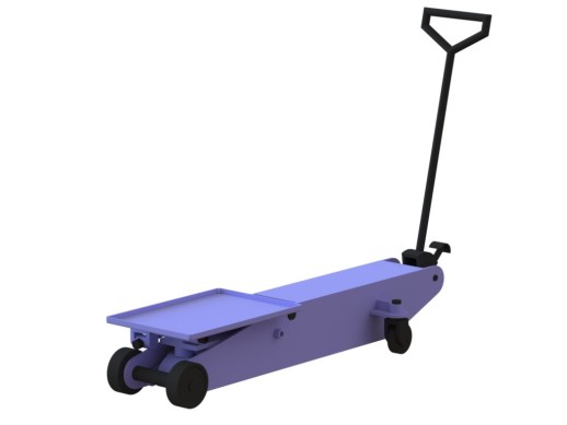 Домкрат гидравлический подкатной 6т. ДГП-6