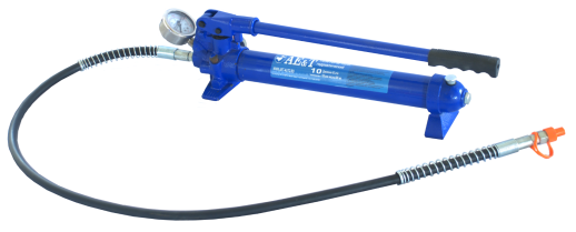 Насос гидравлический ручной 10т T03010PM с манометром