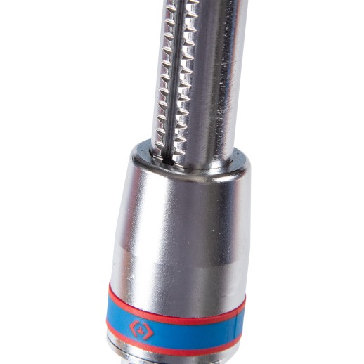 Трещотка 1/2", 550 мм, 90 зубцов, флажковая, фиксатор, телескопическая KING TONY 4773-22GS