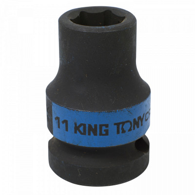 Торцевая головка ударная 1/2", 11 мм king tony 453511M