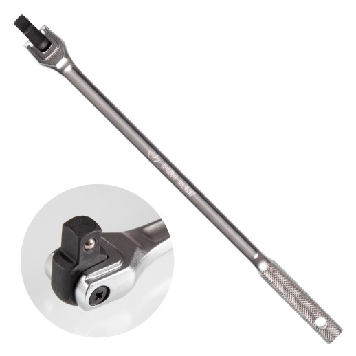 Вороток 1/2", 375 мм, с шарниром KING TONY 4453-15F