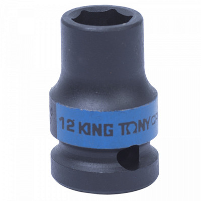 Торцевая головка ударная 1/2", 12 мм king tony 453512M