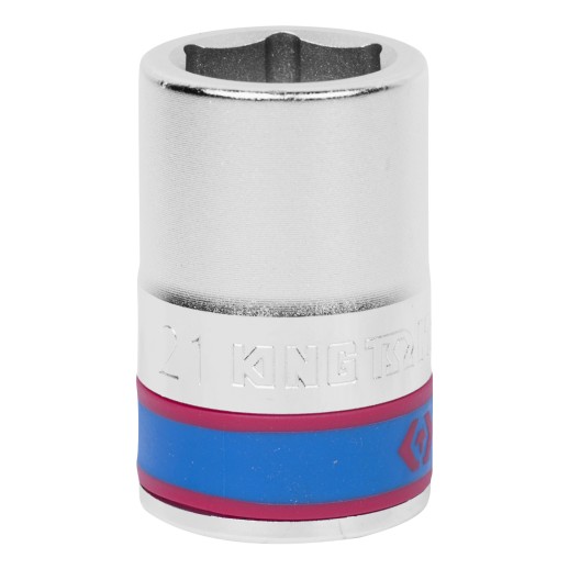 Головка торцевая стандартная шестигранная 3/4", 21 мм KING TONY 633521M