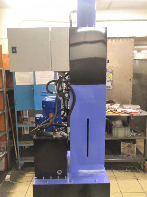 Пресс для масляных фильтров ЭКОПРЕСС 120Э (электропривод)