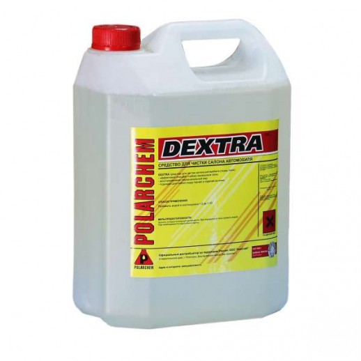 DEXTRA средство для химчистки салона автомобиля (ткань, кожа) 4 л
