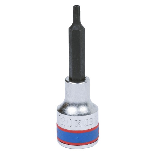 Насадка (бита) торцевая 1/2", Torx, T20, L = 80 мм, с отверстием KING TONY 403720