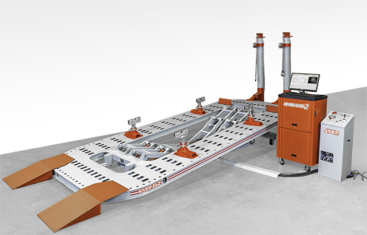 Платформенный стапель с подъемником SIVER ELМ-210