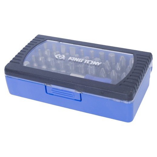 Набор вставок (бит) 1/4", PH, PZ, Hex, Torx, Slotted, 32 предмета KING TONY 1032CQ