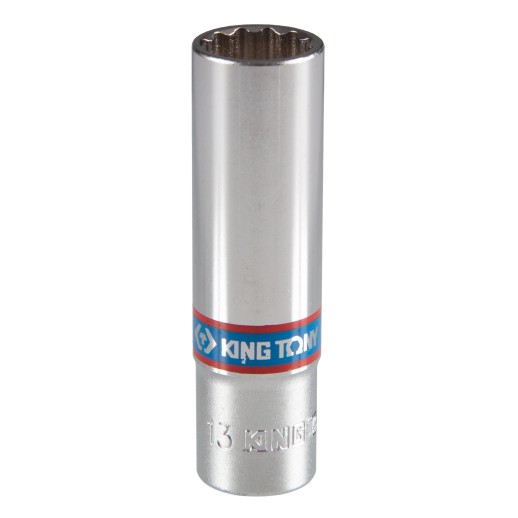 Головка торцевая глубокая двенадцатигранная 3/8", 13 мм KING TONY 323013M