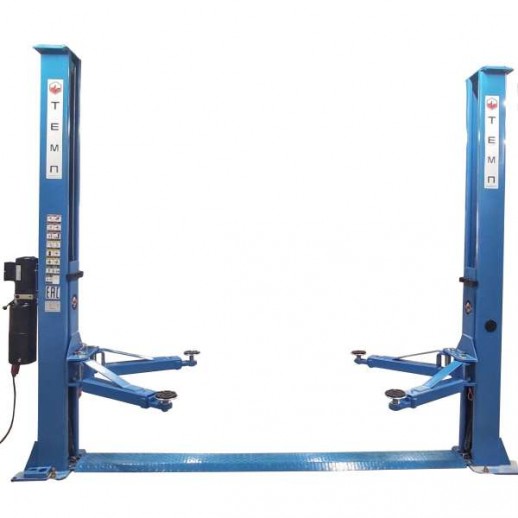 Автоподъемник двухстоечный TS4M, 4 тонны, 220V без анкеров и проставок