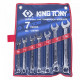 НАБОР КОМБИНИРОВАННЫХ КЛЮЧЕЙ, 10-19 ММ, 7 ПРЕДМЕТОВ KING TONY 1207MR