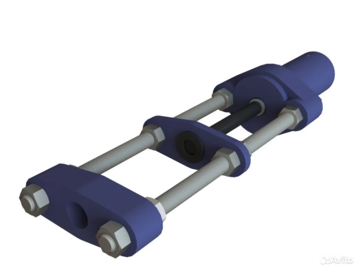 Выпрессовщик пальцев траковых цепей 250т. ВПТ250