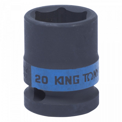 Торцевая головка ударная 1/2", 20 мм king tony 453520M