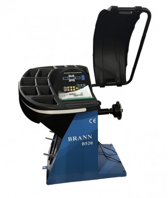 Легковой полуавтоматический балансировочный стенд B520 BRANN 10-22"