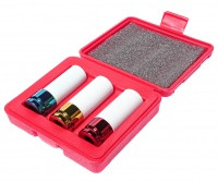 НАБОР ГОЛОВОК УДАРНЫХ ДЛЯ ЛИТЫХ ДИСКОВ 17-19-21ММ 3ШТ. JTC JTC-3304