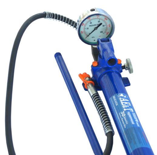 Насос гидравлический ручной 30т с манометром T03030PM