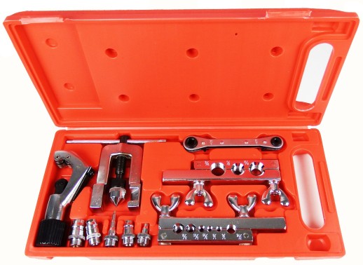 Инструмент для развальцовки труб (10 предметов) двойной TA-M1007