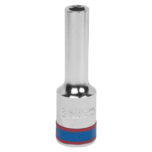Головка торцевая глубокая шестигранная 1/2", 8 мм KING TONY 423508M