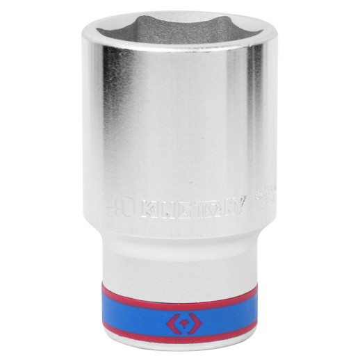 Головка торцевая глубокая шестигранная 3/4", 40 мм KING TONY 623540M