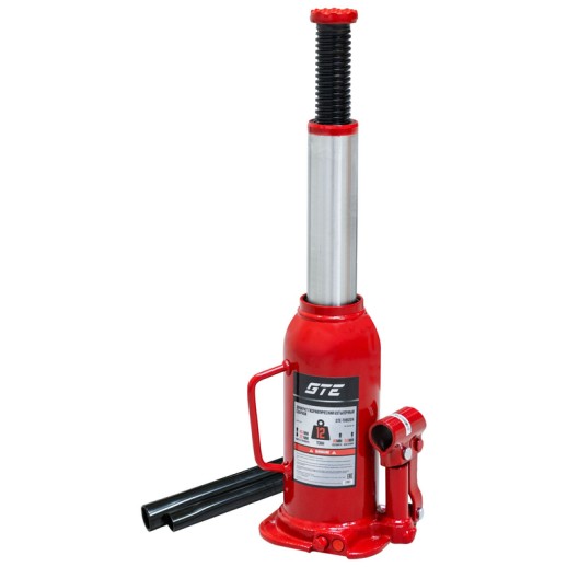 Домкрат бутылочный 12т 227-457мм GTE GTE-TH91204