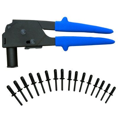 Заклепочник с комплектом заклепок WDK-65644
